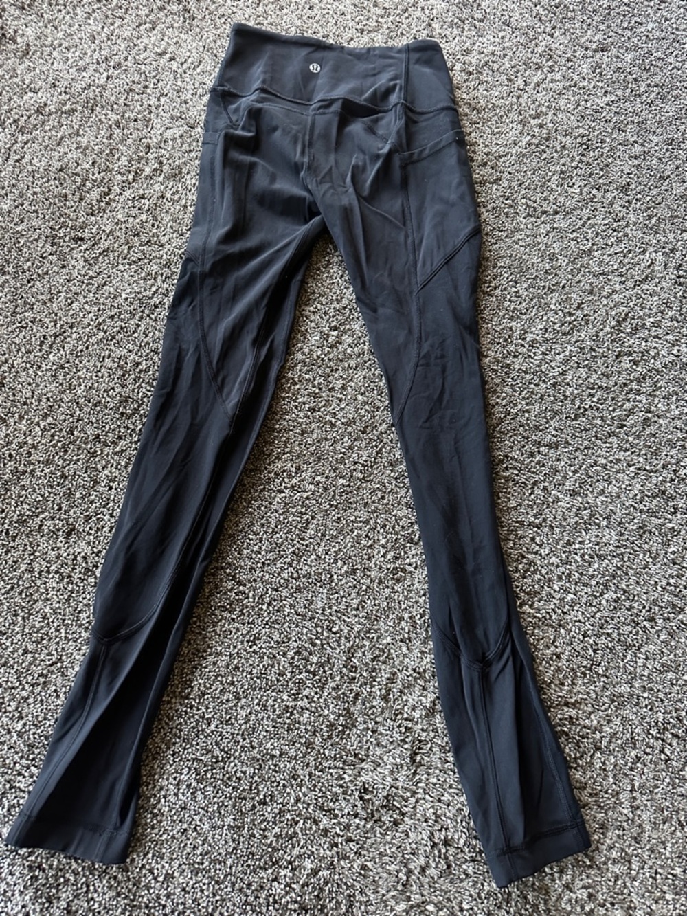 Lululemon Black High-Rise Athletic Leggings Size 4